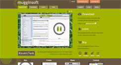 Desktop Screenshot of mugginsoft.com